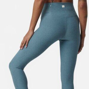 Vuori Clean Elevation Legging Smoke Blue Heather Athleisure Soft Luxe XS